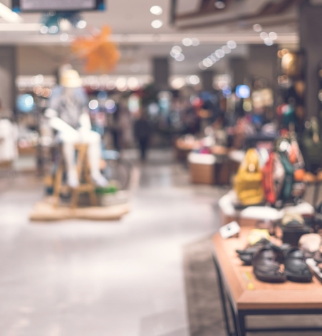 Beveiliging winkel