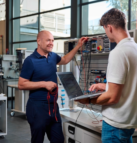 Mannen in de techniek